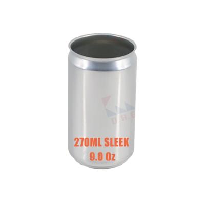 China Drink Can For Beer 270ml Customized Sublimation Blanks Foil Can Bottle Te koop