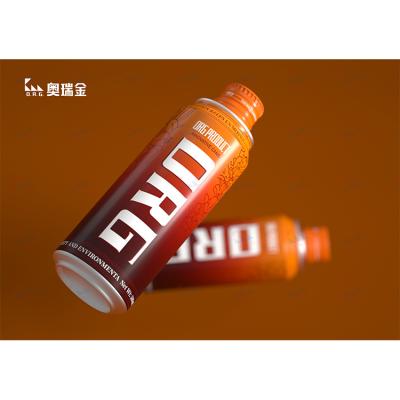 China Canned Food Factory Customized Empty Metal Tinplate Energy Drink Bottle Juice Can for sale