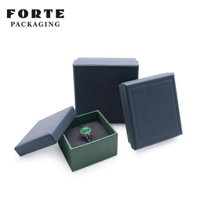 China FORTE Eco - Friendly High End Jewelry Box Rustic Multi Ring Box For Jewelry for sale