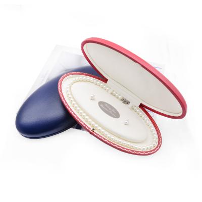 China FORTE Soft PU Leather Packaging Box Jewelry Pearl Earing Box Eco - Friendly for sale