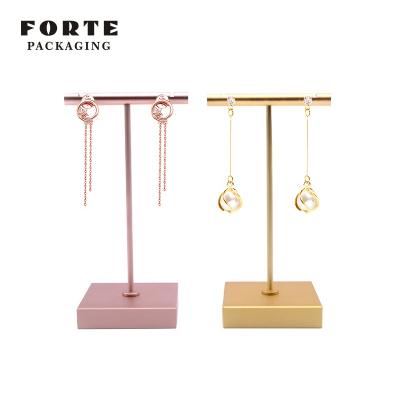 China HIGH END FORTE Metal Square Earring Display Stand Jewelry Display Stand Eco - Friendly for sale