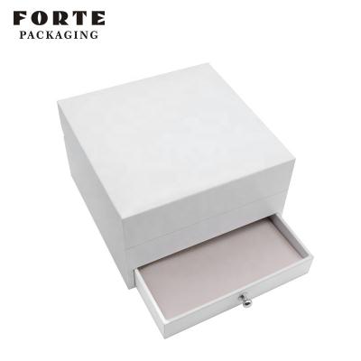 China FORTE Eco-friendly Jewelry Gift Box Simple Ring Gift Unique Box Jewelry Gift Box With Logo for sale