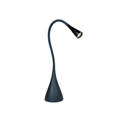 China Minimalist Creative Curves LED Desk Lamp With Adjustable Neck 3 Dimmable Brightness Settings With Energy Efficient For Home Office for sale