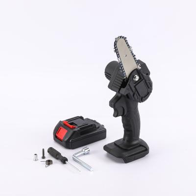 China Household 6in Anti-skid Cordless Chainsaw Direct Sales Lithium Power Portable Small Electric Chainsaws for sale