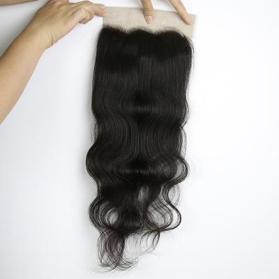 China Factory Wholesale Silky Straight Virgin China High Quality Wave Cuticle Aligned Brazilian Human Hair Transparent Lace Closure 4x4 5*5 6*6 &HD for sale