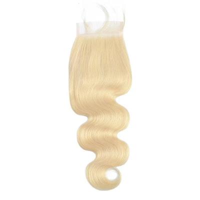 China 613# Body Wave HD Lace Closure 5*5 Silky Straight Hair Lace Front Wig Remy Transparent Swiss Lace Closure Body Weave Hot Sale for sale