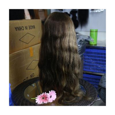 China Body Wave Wigs Raw Color Women Raw Hair Pre-Pulled Real Wave Products Wigs Silky Straight Hot Hair for sale