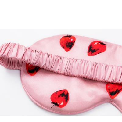 China Nature 100% Silk Eye Mask Widely Used For Women And Men Gently Relieve Eye Shade Cover Soft And Cool Eye Blinder For Travel/Sleep for sale