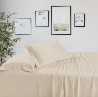 China Wholesale Nondisposable Organic Bamboo Sheet Set 400TC 100% Bamboo Bed Linen for sale