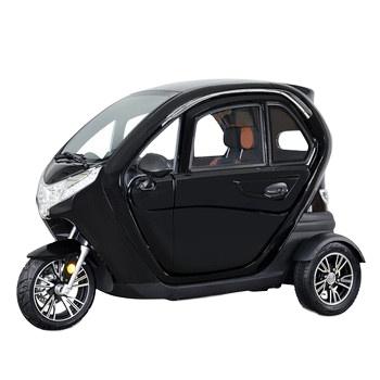 China 2020 EBU 1200w 55KM/H Electric Passenger Car 2 Wheel Electric Car 2 Seats Tricycle for sale