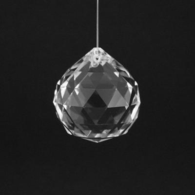 China Europe Standard Hanging Lamp Crystal Ball Low MOQ Direct Sales Eco-friendly Christmas Crystal Ball for sale