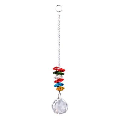 China Eco-friendly China Catcher Natural Crystal Sun Catcher Pendant Light Dream Pendant Curtain Custom for sale