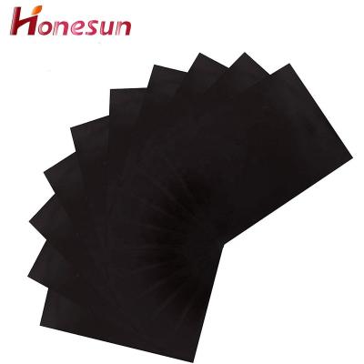 China Industrial A4 Magnet Rubber Magnet Magnetic Sheet With 0.4mm Thickness for sale