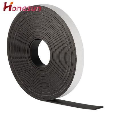 China Industrial Magnet Magnet Strips With Adhesive Backing Magnetic Strip For Crafts Tool And Knife Magnetic Strip For Garage Kitchen for sale