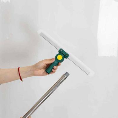 China Sustainable Wholesale Cheap Price Cleaner Window Floor Bathroom Cleaning Brush With Wiper for sale