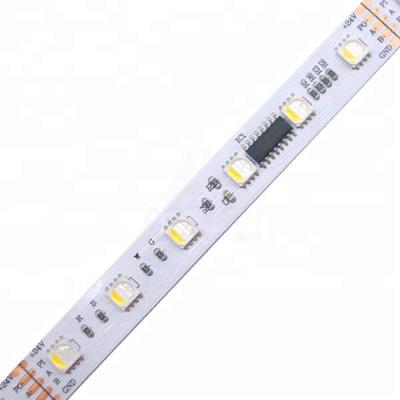 China DMX512 RGBW Digital Pixel LED Copper Strip 60 leds/m , 40 channels/m for sale