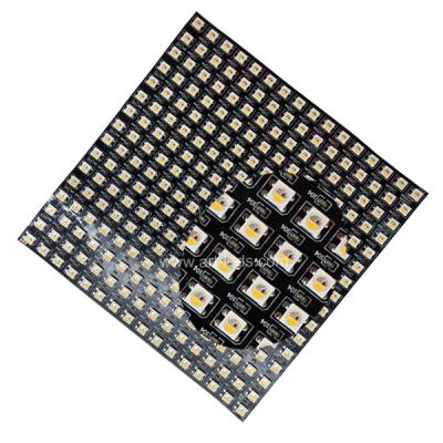 China Show silicone coated programmable flexible sk6812rgbw led panel matrix programmable rgbw for sale