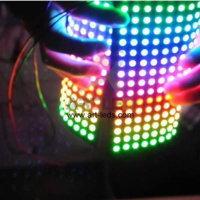 China Gaas DC5V Flexible RGB LED Pixel Panel WS2812B SK6812 SMD 5050 Flexible Fairy Light Pixel Matrix Led for sale