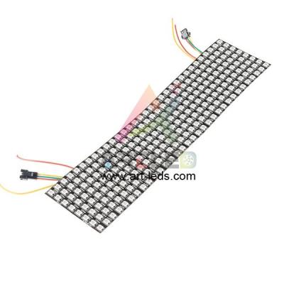 China Flexible Animation ws2812b Bendable 8x32 Led Rgb Pixel Matrix for sale