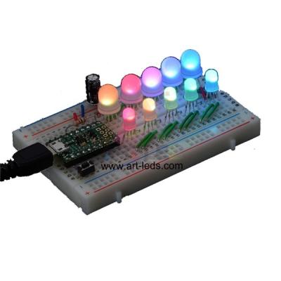 China AlGaInP P9823 5mm 8mm RGB Pixel LED Lamp for sale