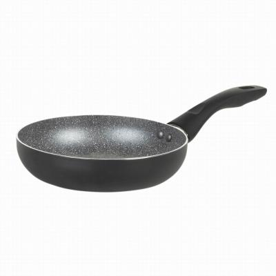 China Modern Cheap Best Selling Non Stick Fry Pan With Induction Bottom Soft Touch Healthy Cooking PFOA Free Marble Nonstick Coating Handle for sale