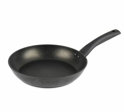 China Modern Economical Hot Sale Kitchen Use Home Aluminum Frying Pan With Induction Bottom Soft Touch Non-stick Coating PFOA FREE Handle for sale