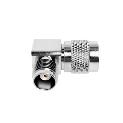 China RF 90 Degree Angle Tnc Male Connector To Tnc Female Connector Adapter Coaxial L-Elbow Connector for sale