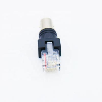 China Ethernet Connector Wholesale Taped Ethernet Jack Module Female Connector BNC To RJ45 Cable Connector Cable for sale