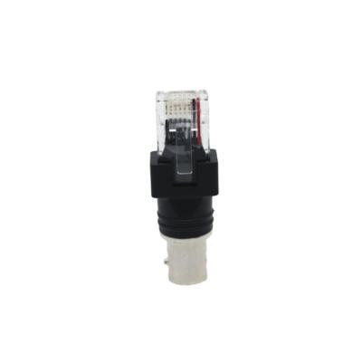 China Electrical cable connector Infocommunications manufacturer custom 8 pin rj45 metal type RJ45 connector for sale