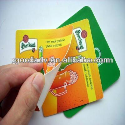 China New Design Promotional Gifts PP Plastic Coaster / PP Coaster Viable for sale