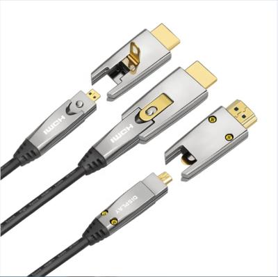 China OEM 3d Fiber Optic HDMI Cable TV Speaker True 4k 60hz For Hdmi 2.0/1.5m/10m/50m/100m/200m for sale