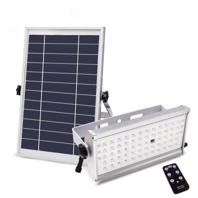 China Solar Garden Projection Lamp 65LED Yard Lamp Microwave Radar Induction Split Remote Control Street Light for sale