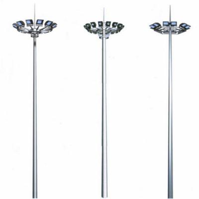 China Garden Lamp Post Traffic Street Light / Steel 5-15m Galvanized Lighting Poles for sale