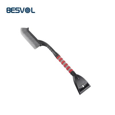 China New Car Window Snow Cleaning Windshield Scraper Detachable Ice Scraper Telescopic Portable Removal Brush for sale