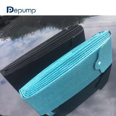 China 2021 New Pe Aluminum Foil Bubble Sunshade 150*70cm Foldable Front Window Car Sunshade Easily Installed for sale