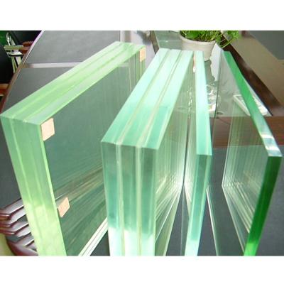 China 55 yard clear laminated glass. 66.2 44.2 6.38 10.38 6 8 16 12 13.52 mm Base Iron Polished Edge Tempered Triple Laminated Glass for sale