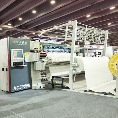 China Frame Moved Fully Automatic Computerized Belt Cutting Type Side - Belt Quilting Machine for sale