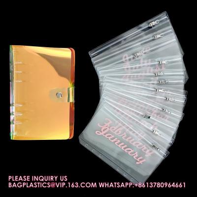 China Binder Pockets Budget Binder Cash Labels Envelope Include Expense Tracker Budget Sheets Notebook for sale