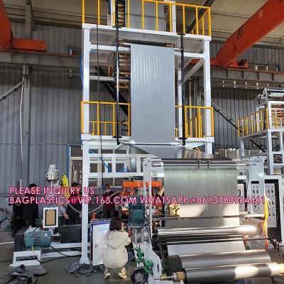 China Film Machine Film Blowing Machine Plastic Extruder Film Blowing Machine PE Single Layer Extrusion Blowing en venta