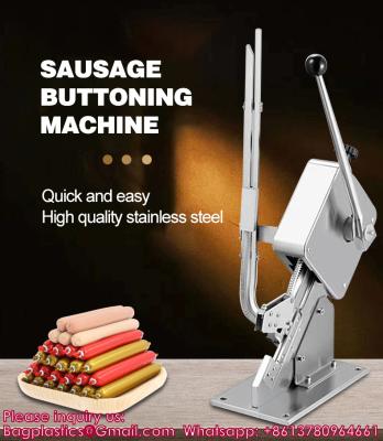 China Manual Sausage Tying Machine Knotting Clipper Machine U-shape Manual Sausage Knot Machine Multi-scenario Use for sale