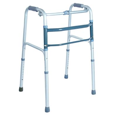 China Adjustable Waist Walker Folding Equipment Portable Standing Hospital Frame For Disabled Aluminum for sale