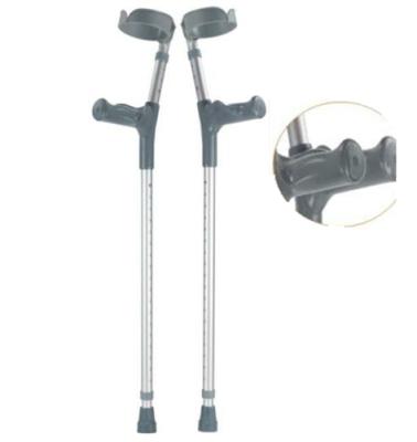 China Height adjustable left to right ergonomic handle with comfortable grip elbow kickstand for sale