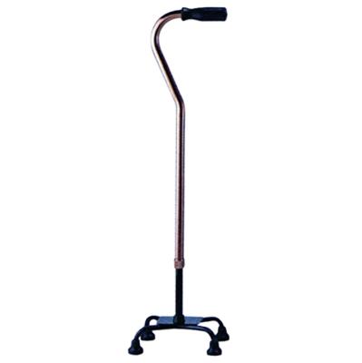 China Adjustable Height Quadruped Crutches For Elderly Disabled People Shape Crutches for sale