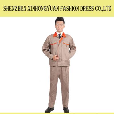 China Durable Personalized T/C Industrial Safety Uniform For Factory Worker for sale