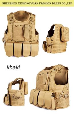 China Concealed Airsoft Combat Military Bulletproof Vest / Police Tactical Vest Carrier for sale