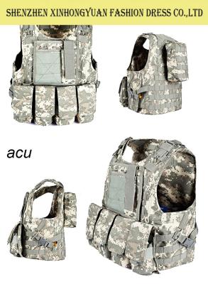 中国 戦術的な防弾チョッキ/軍隊 MOLLE のベストのキャリアの刺し傷の抵抗力がある防護着 販売のため