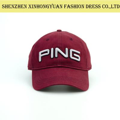 China Cool Plain Red Socks Baseball Caps Embroidered / Vintage Style Baseball Caps for sale