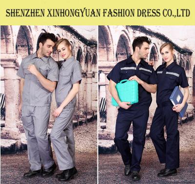 China Pas de Unisex-Kleding van de Bouwworkwear van de Fabrieksarbeider Eenvormige aan Te koop