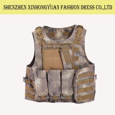 China Outdoor Hunting Military MOLLE Nylon Combat Paintball Airsoft Tactical Vest for sale