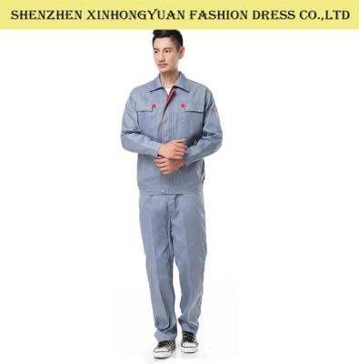 China Industrial Factory Worker Uniform , Mens Construction Work Clothes For Autumn for sale